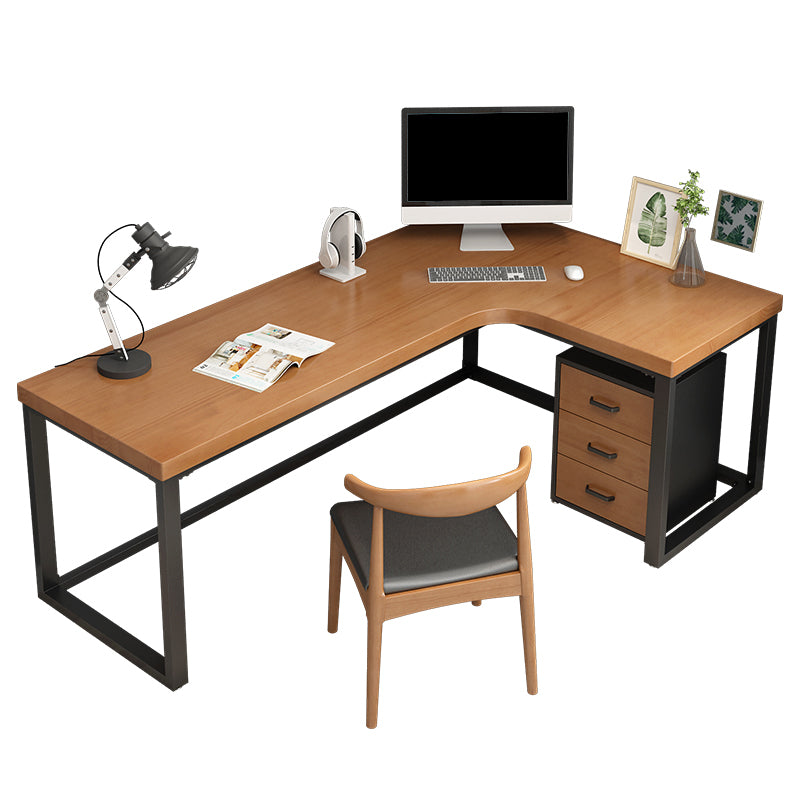 Solid Wood Home Writing Table Industrial Office Working Table