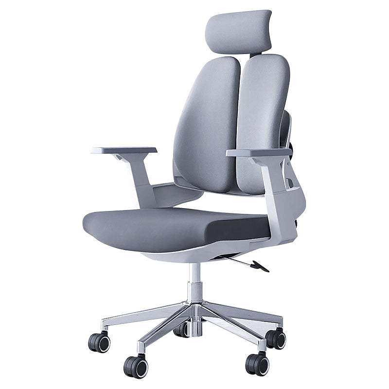 High Back Task Chair Mesh Adjustable Arm Office Chair with Headrest