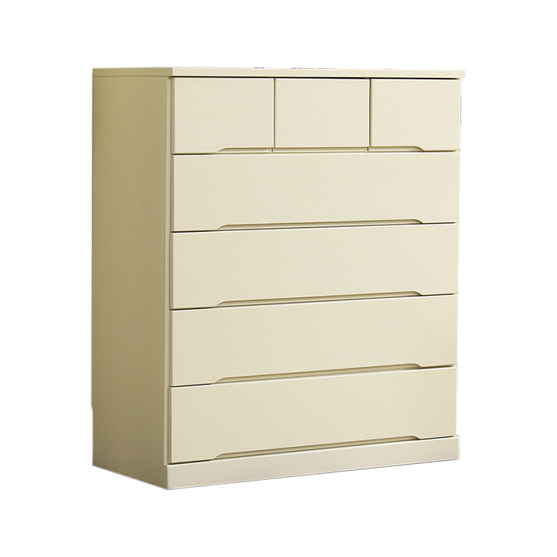 Traditional Solid Wood Storage Chest Bedroom Matte Finish Dresser