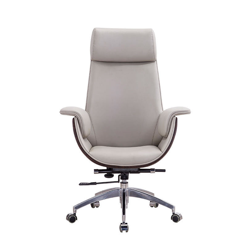 Mid / High Back Office Chair Rotatable Leather Desk Chair for Home and Office