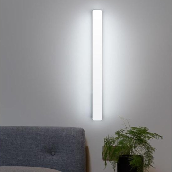 Metal Square Shape Mirror Wall Light Modern 1 Light Mirror Wall Light Sconces in White