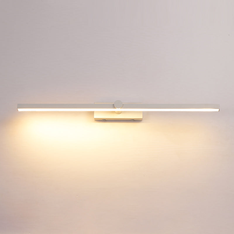 Modern Style Linear Shape Wall Lighting Metal 1 Light Wall Lights for Bathroom