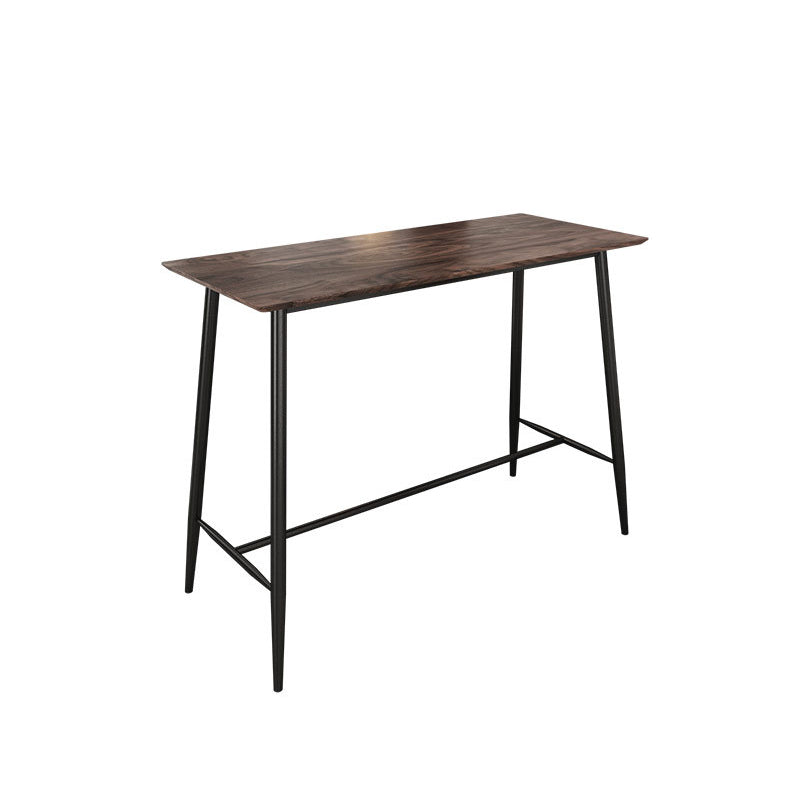 Modern Metal Bar Counter Table Rectangle Bar Counter Table for Kitchen