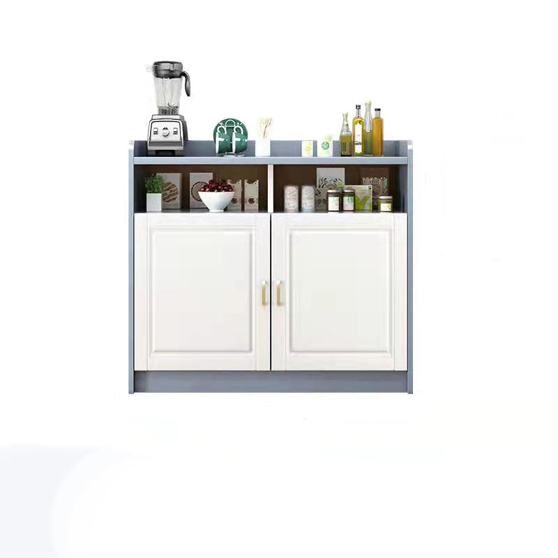 Contemporary Side Board Rubber Wood Sideboard for Dining Room