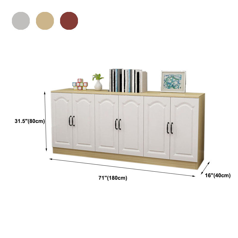 Door Modern Sideboard Engineered Wood Sideboard for Dining Room