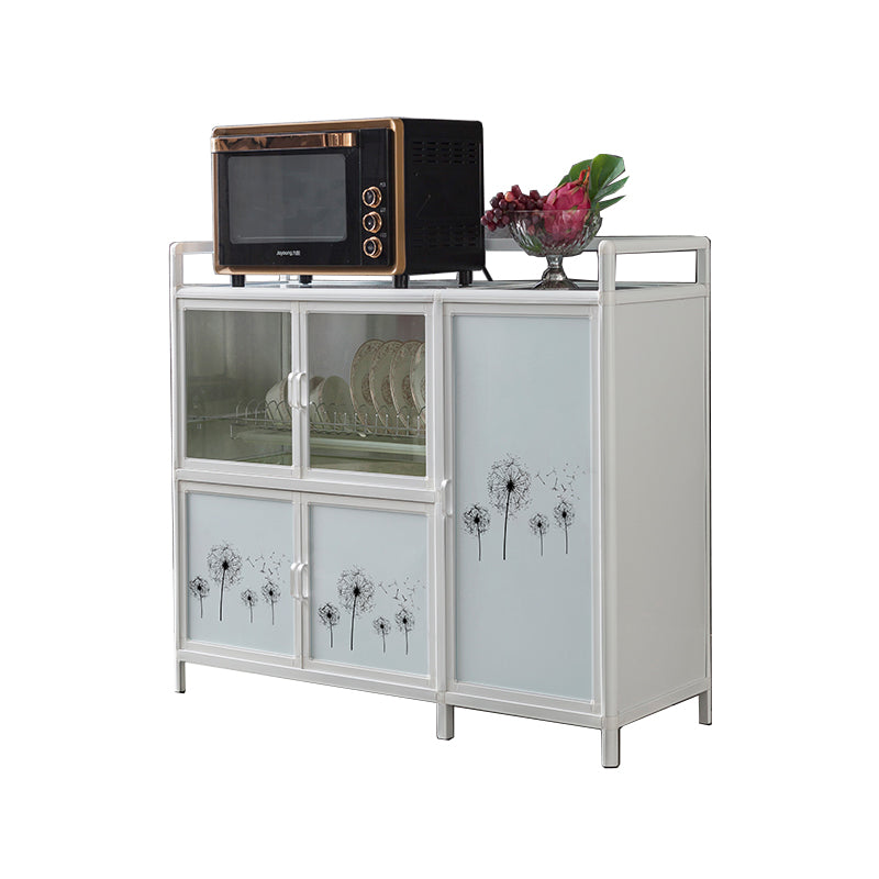 Dining Room Modern Sideboard Buffet Glass Cabinets and Storage