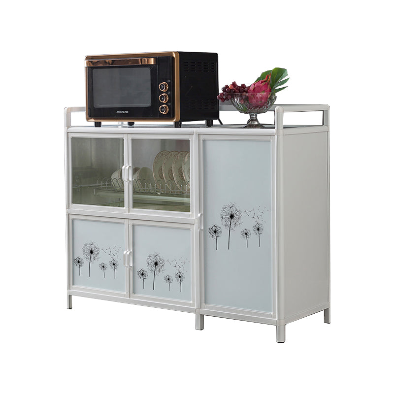 Dining Room Modern Sideboard Buffet Glass Cabinets and Storage