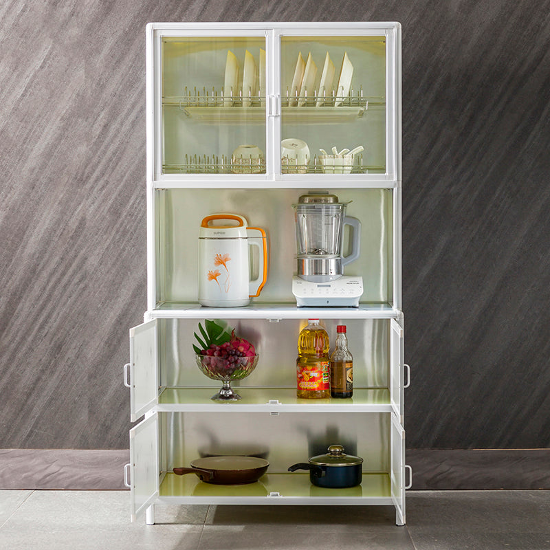 Dining Room Modern Sideboard Buffet Glass Cabinets and Storage