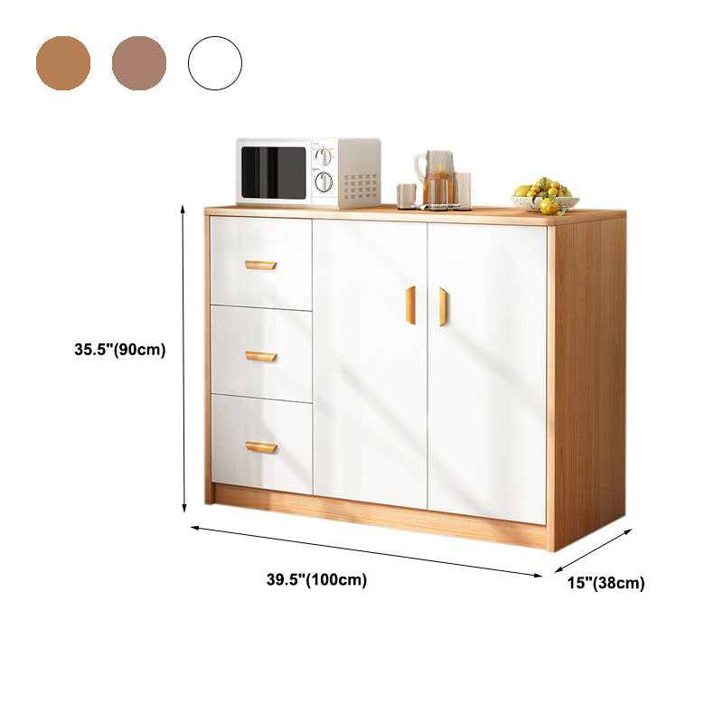 Contemporary Sideboard Artificial Wood Sideboard for Kitchen