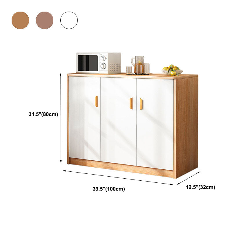 Contemporary Sideboard Artificial Wood Sideboard for Kitchen