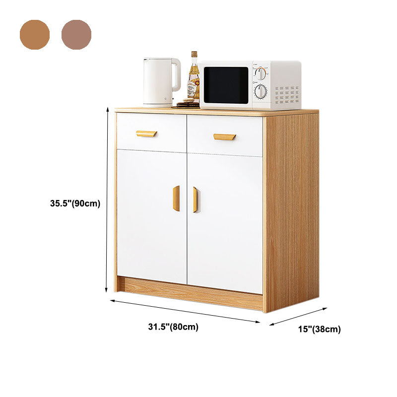 Contemporary Sideboard Artificial Wood Sideboard for Kitchen