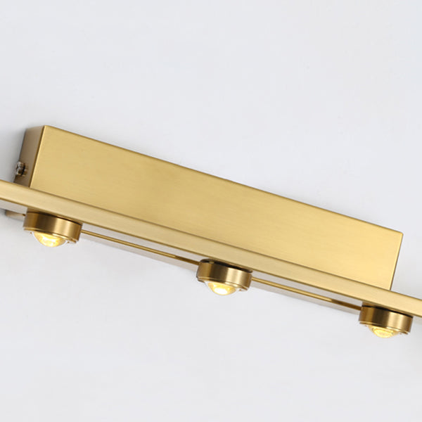 Brass Wall Sconce Light Modern Creative Style Wall Light for Bathroom