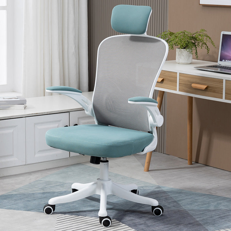 High / Mid Back Office Chair Grey Mesh Desk Chair with Wheels