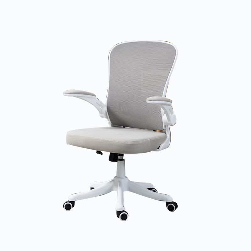 High / Mid Back Office Chair Grey Mesh Desk Chair with Wheels