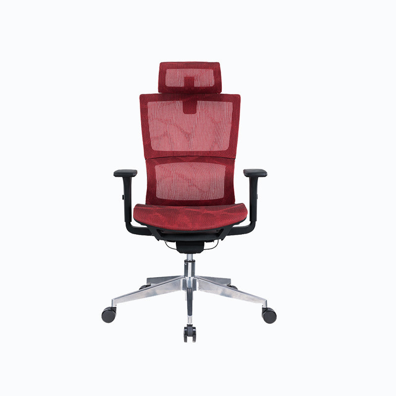 High Back Office Chair Mesh Desk Chair with Headrest and Wheels