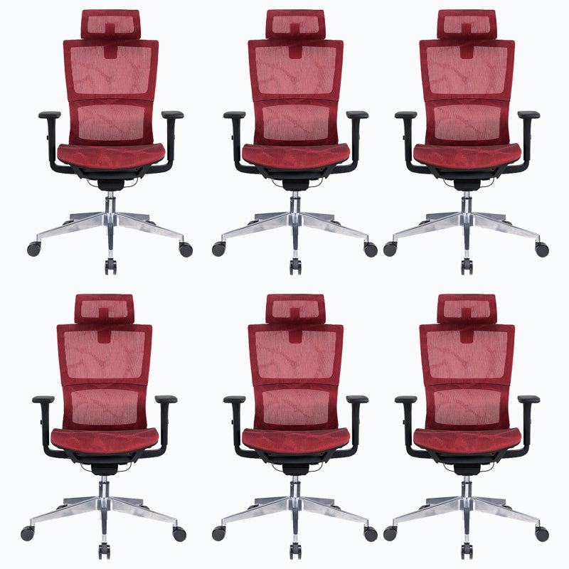 High Back Office Chair Mesh Desk Chair with Headrest and Wheels