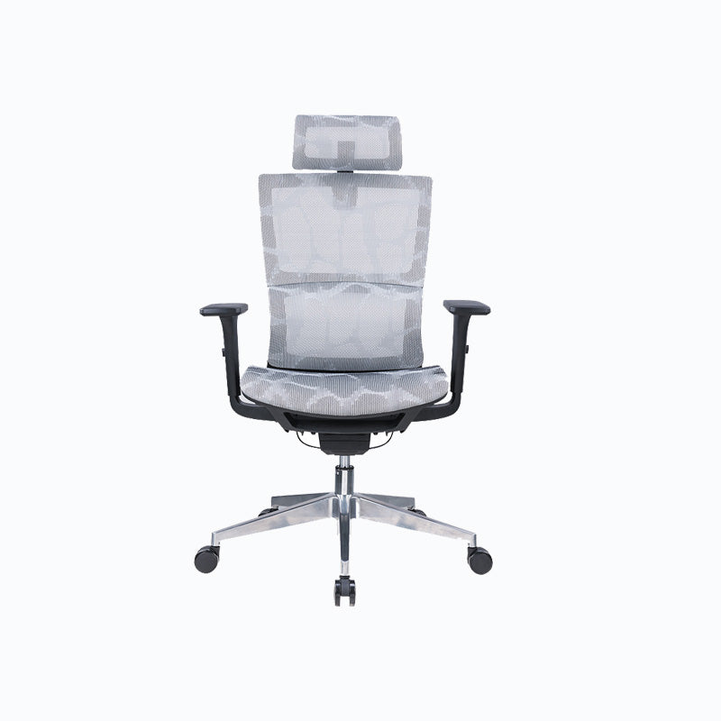 High Back Office Chair Mesh Desk Chair with Headrest and Wheels