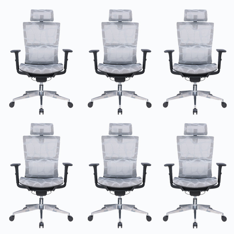 High Back Office Chair Mesh Desk Chair with Headrest and Wheels