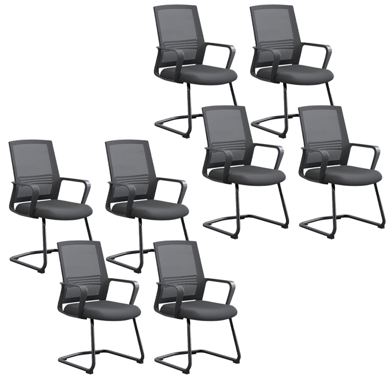 High / Mid Back Office Chair Black Mesh Rotatable Desk Chair with Wheels