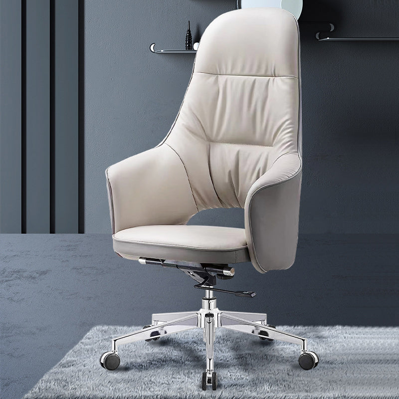 Modern Computer Ergonomic Upholstered Chair Height-adjustable Office Chair