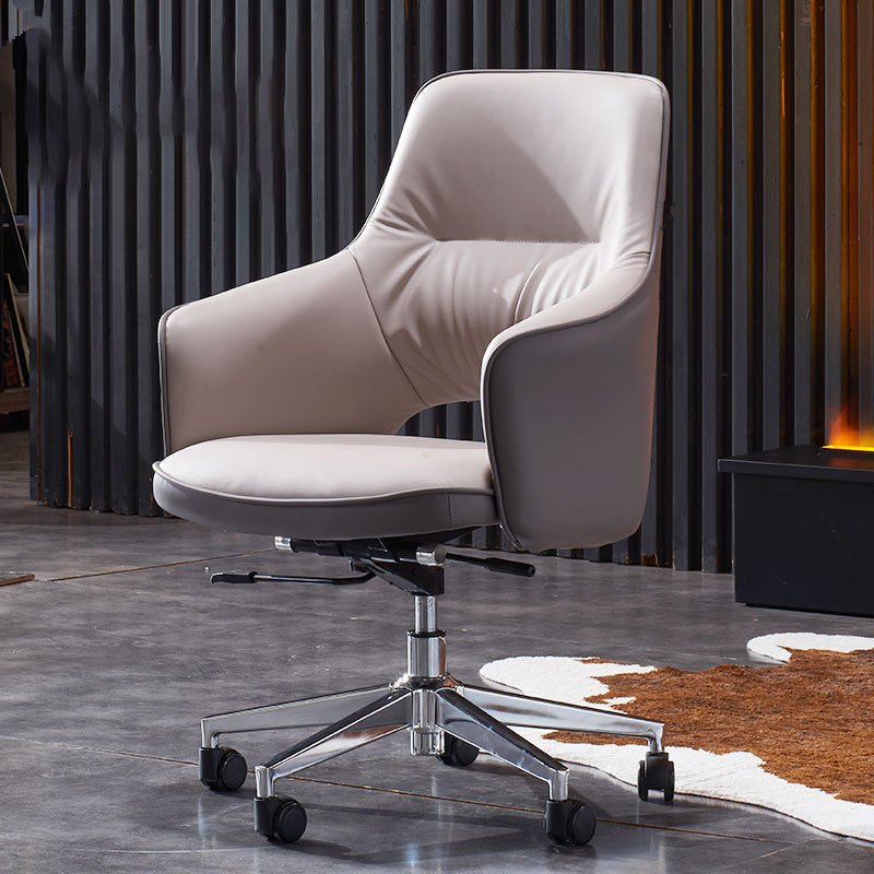 Modern Computer Ergonomic Upholstered Chair Height-adjustable Office Chair