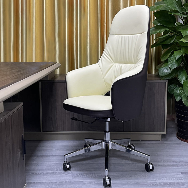 Modern Computer Ergonomic Upholstered Chair Height-adjustable Office Chair