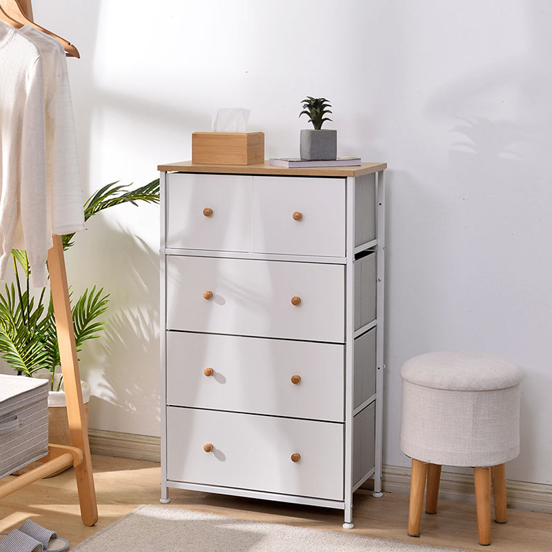 Contemporary Chest with Metal Legs Chest with Drawers for Bedroom