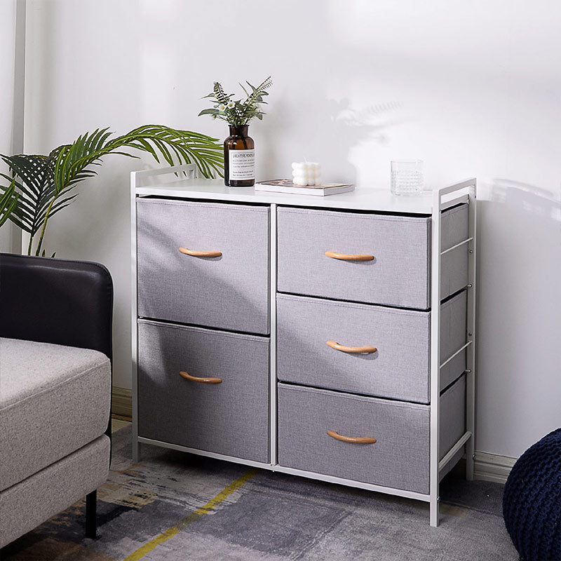 Contemporary Chest with Metal Legs Chest with Drawers for Bedroom