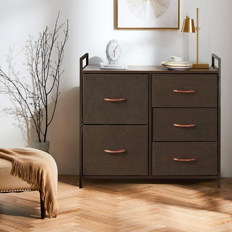 Contemporary Chest with Metal Legs Chest with Drawers for Bedroom