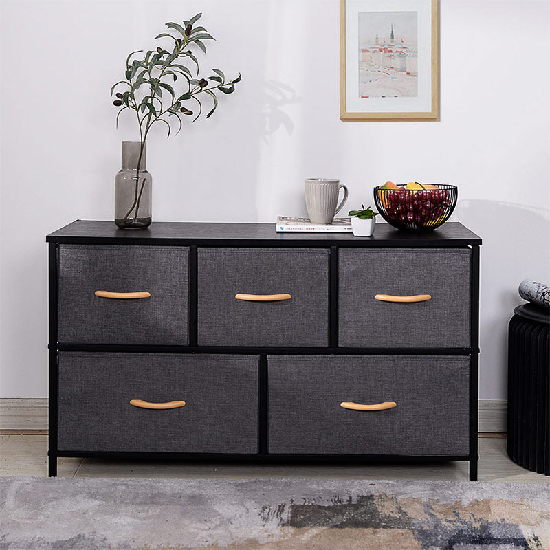 Contemporary Chest with Metal Legs Chest with Drawers for Bedroom