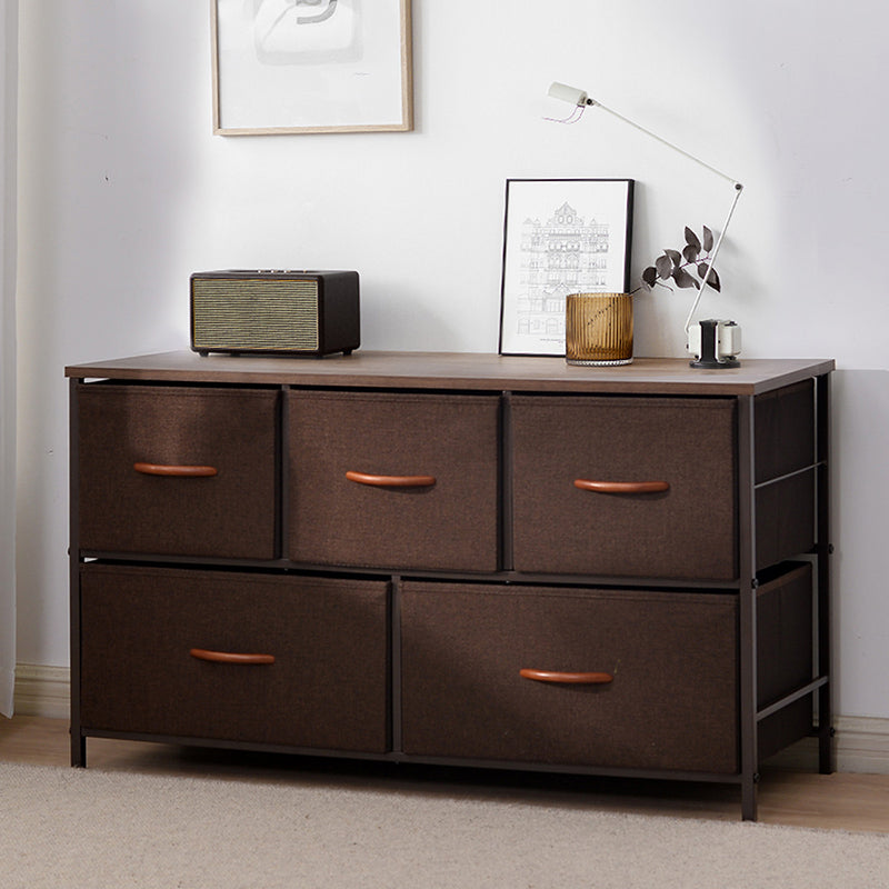 Contemporary Chest with Metal Legs Chest with Drawers for Bedroom