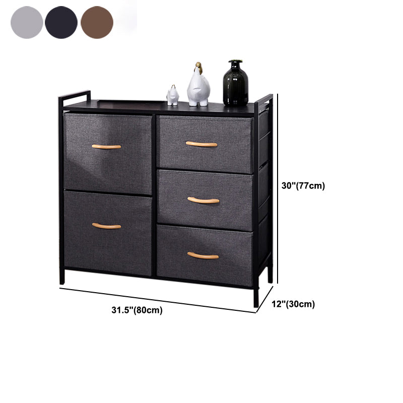 Contemporary Chest with Metal Legs Chest with Drawers for Bedroom