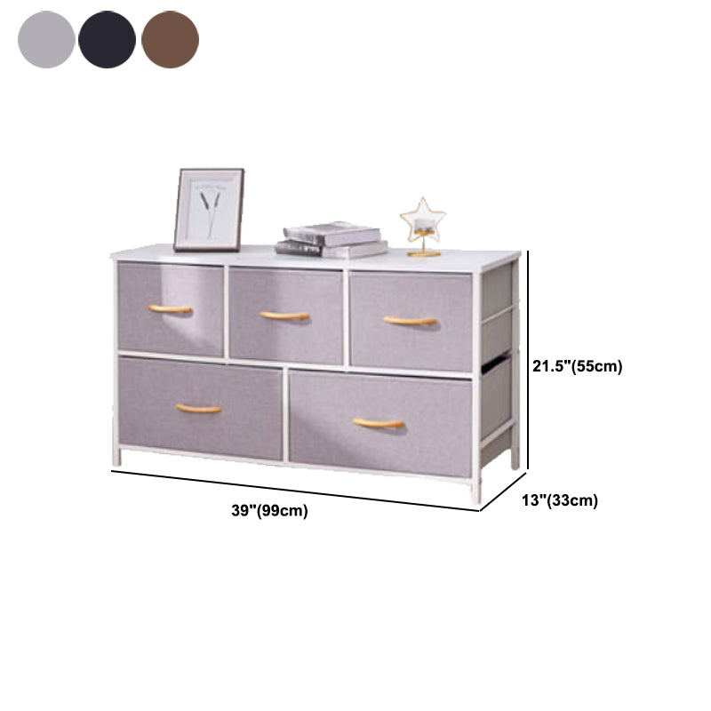 Contemporary Chest with Metal Legs Chest with Drawers for Bedroom