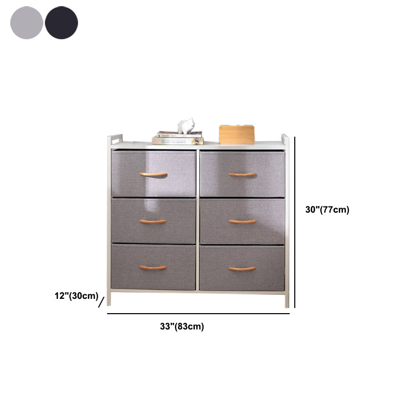 Contemporary Chest with Metal Legs Chest with Drawers for Bedroom