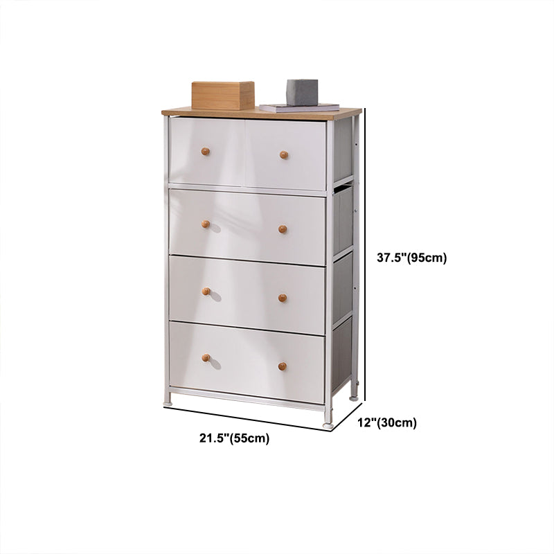 Contemporary Chest with Metal Legs Chest with Drawers for Bedroom