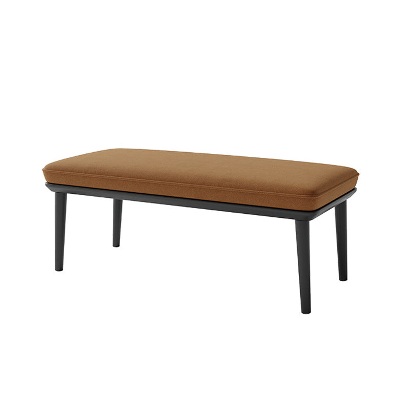 Modern Bench Wood Entryway Bench with Cushioned 39.37" L x 17.71" W x 14.96" H