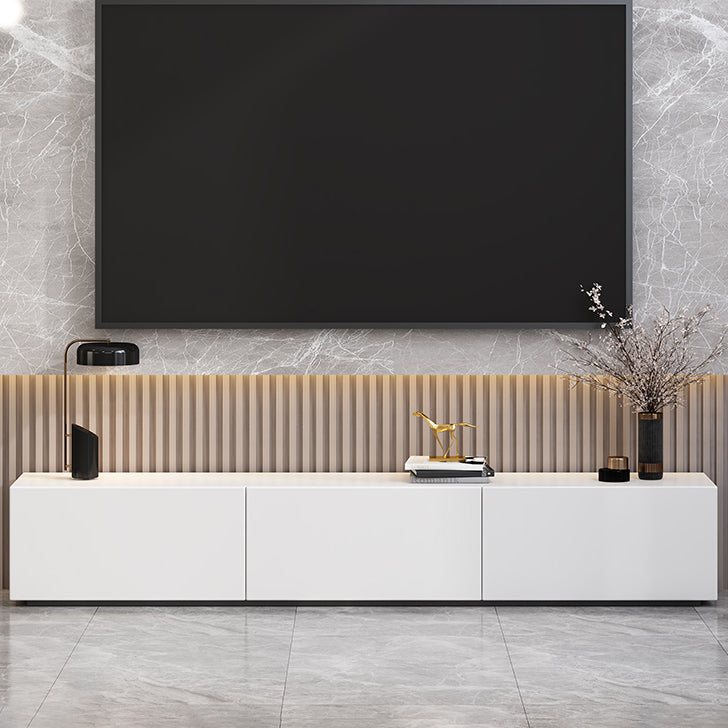 Contemporary TV Media Stand Engineered Wood TV Stand Console