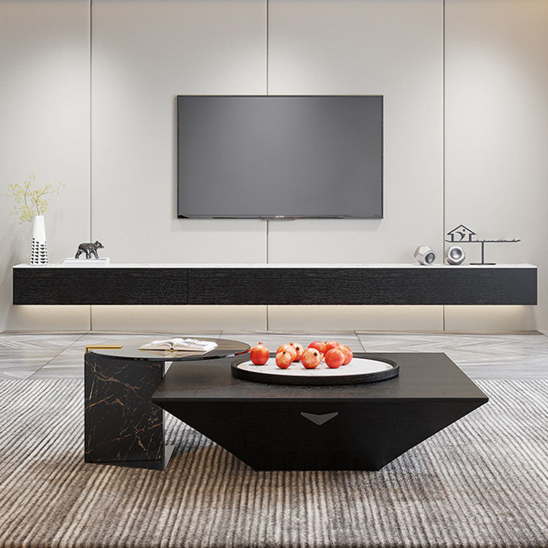 Floating TV Stand Console Modern Enclosed Storage TV Media Stand