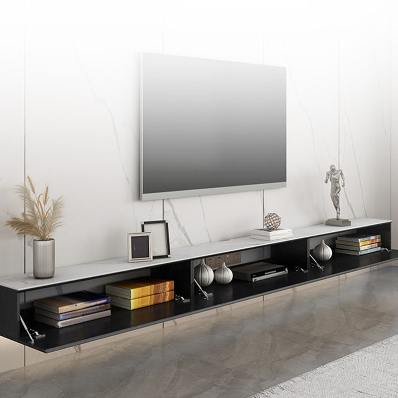 Floating TV Stand Console Modern Enclosed Storage TV Media Stand