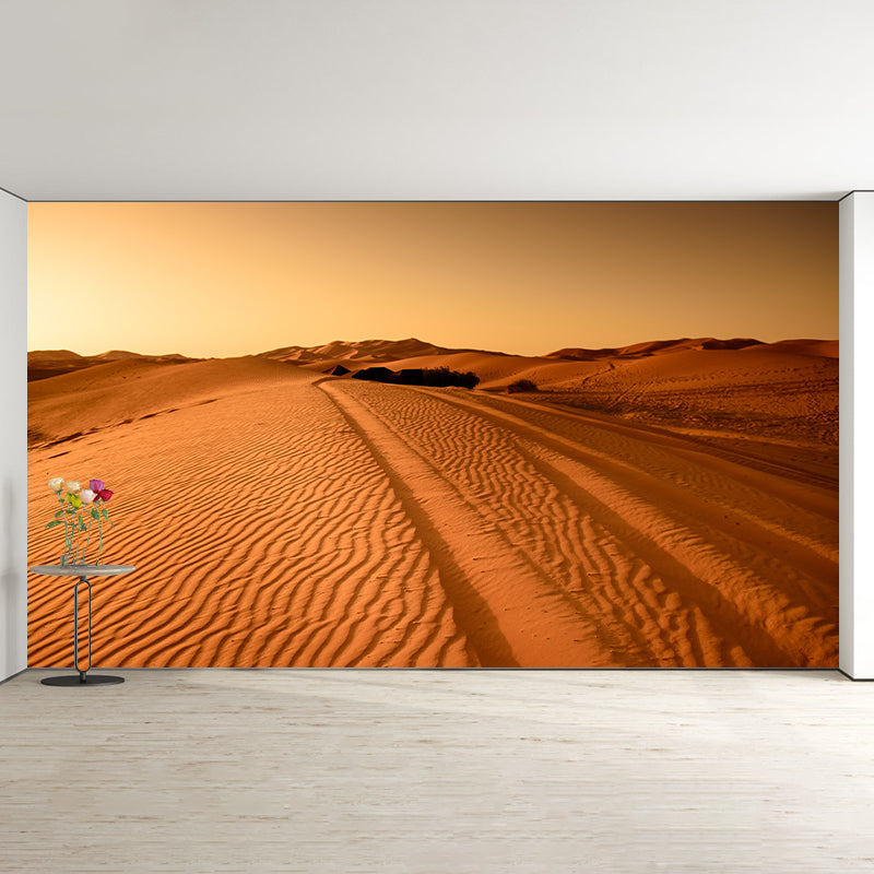 Environmental Wallpaper Desert Stain Resistant Living Room Photography Murals