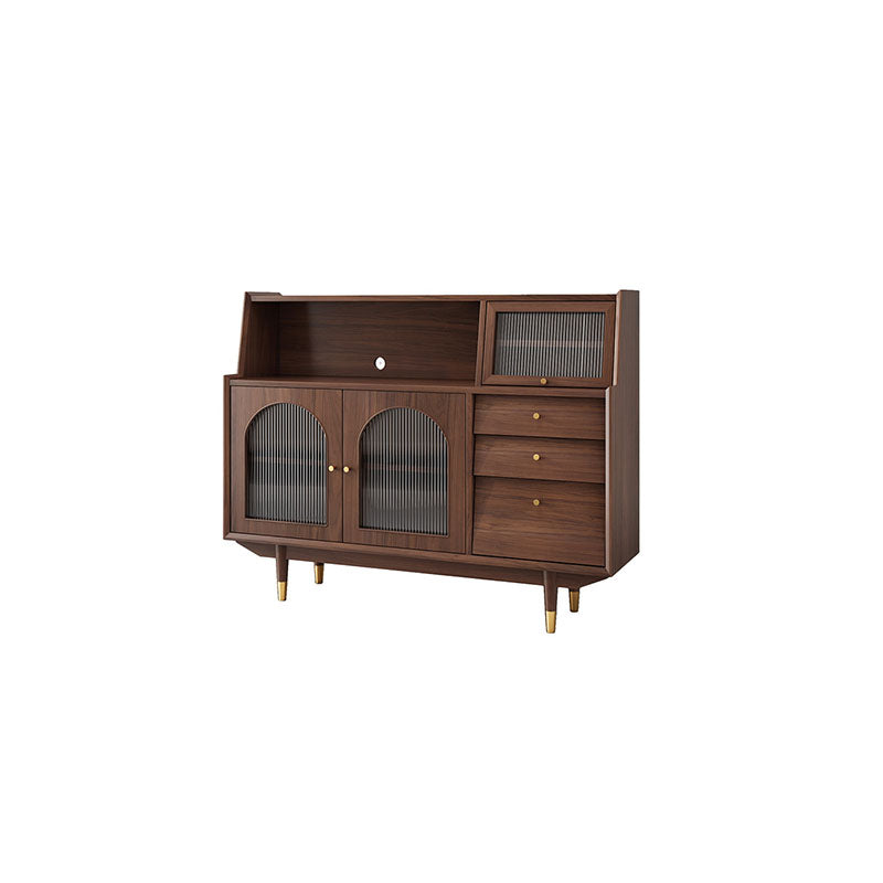 Solid Wood Modern Style Sideboard Door and Chair Sideboard for Kitchen