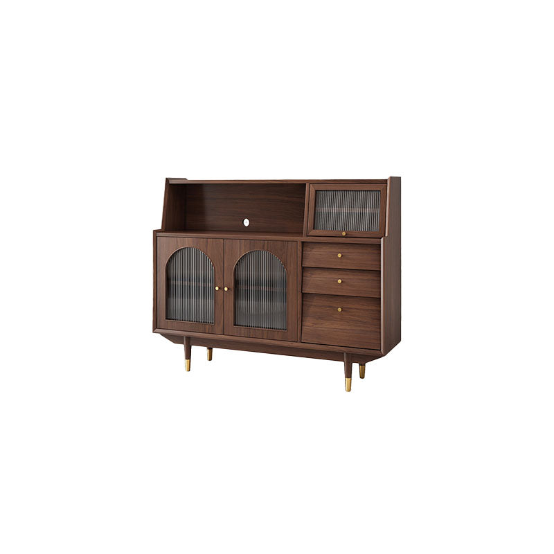 Solid Wood Modern Style Sideboard Door and Chair Sideboard for Kitchen