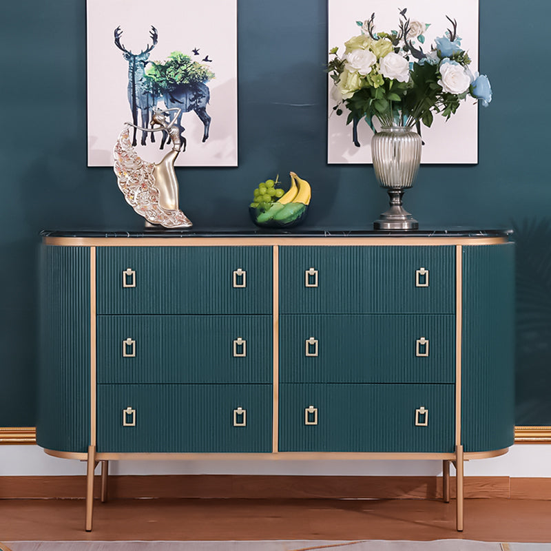 Wood Sideboard Contemporary Style Side Board for Dining Room