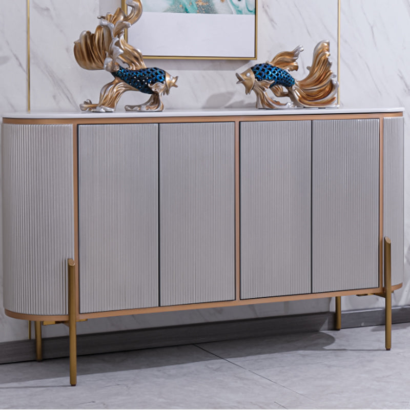 Wood Sideboard Contemporary Style Side Board for Dining Room