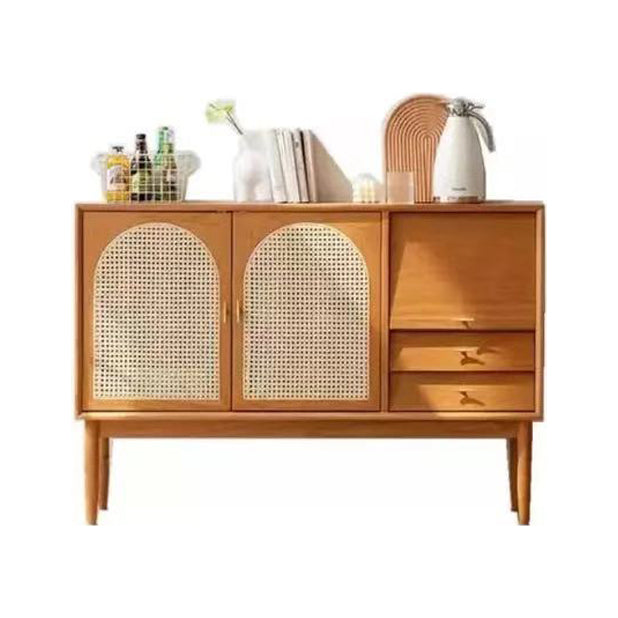 Wood Kitchen Buffet Sideboard Drawer and 2-Door Dining Sideboard