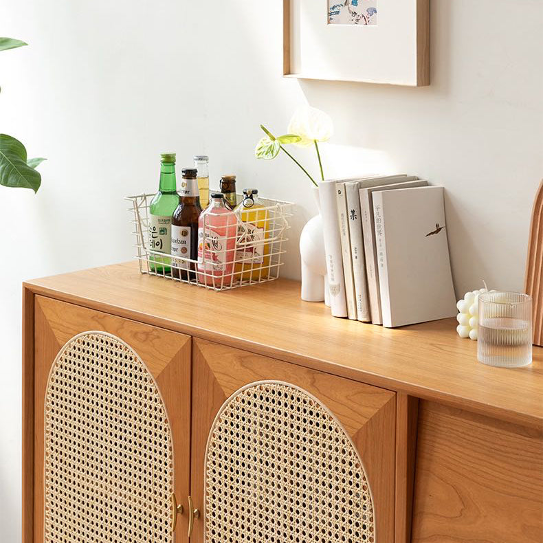 Wood Kitchen Buffet Sideboard Drawer and 2-Door Dining Sideboard