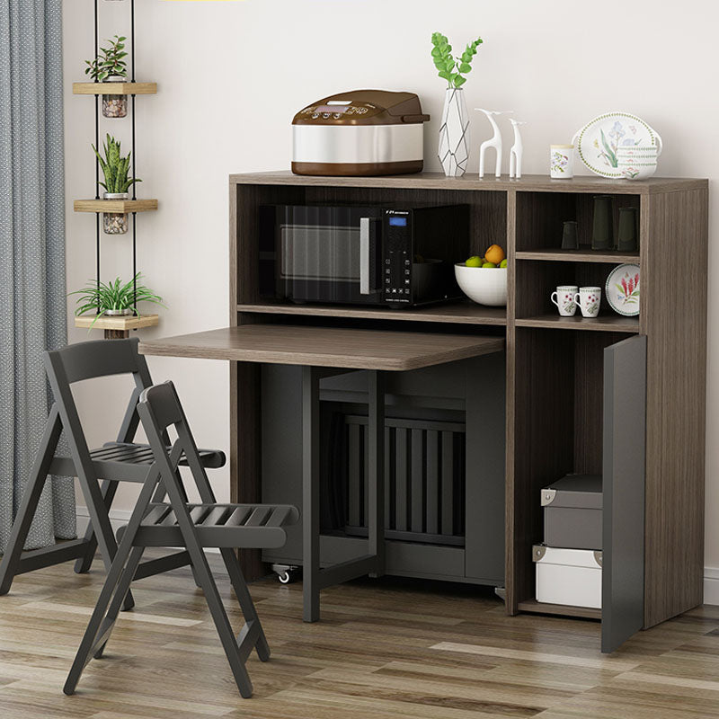 Modern MDF 1-Door Sideboard 45.5"H Buffet Server for Dining Room