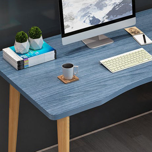 Modern Home Writing Desk Freeform Artificial Wood Bedroom Office Desk