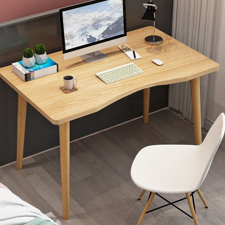 Modern Home Writing Desk Freeform Artificial Wood Bedroom Office Desk