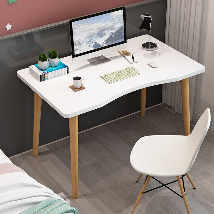 Modern Home Writing Desk Freeform Artificial Wood Bedroom Office Desk